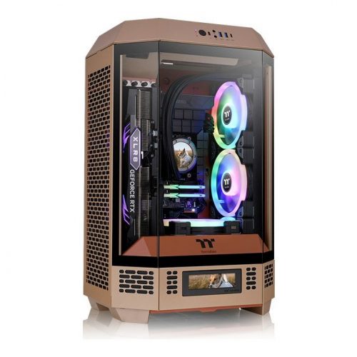 Thermaltake The Tower 300 Micro Tower Chassis Tempered Glass Gravel Sand