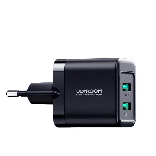 Joyroom JR-TCN01 2.4A 2USB Charger Black