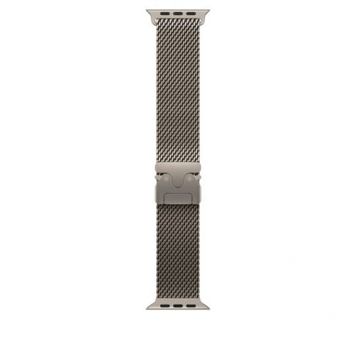 Apple Watch 49mm Milanese Loop Natural Medium