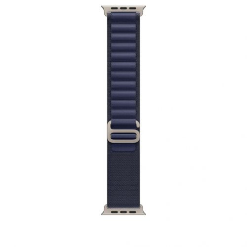 Apple Watch 49mm Loop Navy Alphine-Natural Titanium Large