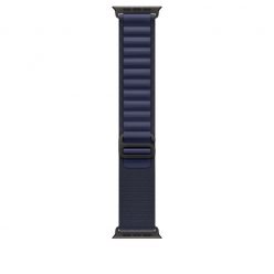   Apple Watch 49mm Alpine Loop Navy Black Titanium Finish Large