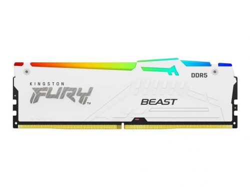 Kingston 16GB DDR5 6000MHz Fury Beast RGB White