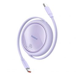 Baseus Free2Pull Retractable USB-C Cable 100W Purple