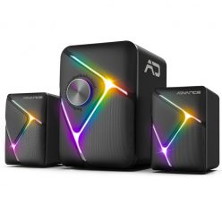 Advance Soundphonics 11W RMS RGB Bluetooth Speaker Black