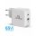 Advance PowerFlex Turbo 65W Wall Charger White