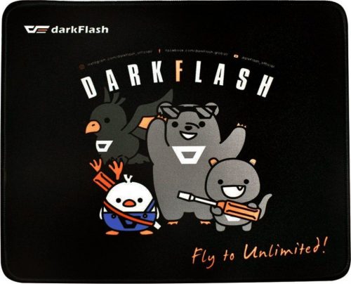 darkFlash Fly to Unlimited Gaming Egérpad Black