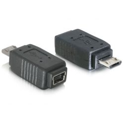 DeLock Adapter USB micro-B male to mini USB 5pin