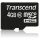 Transcend 4GB microSDHC Class 10 W/O + adapterrel