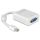 DeLock Adapter mini Displayport 1.2 male > VGA female Passive White