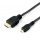 EQuip HDMI - Micro HDMI 1.4 cable 2m Black