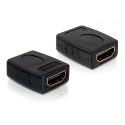 DeLock Adapter HDMI female / female Black