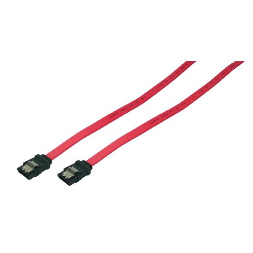 Logilink SATA Cable with Clip 90cm