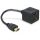 DeLock Adapter HDMI male to 2x HDMI female