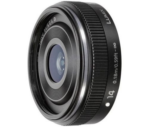 Panasonic Lumix G pancake 14mm/f2,5 ASPH Black