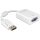 DeLock Adapter Displayport 1.2 male > VGA female White