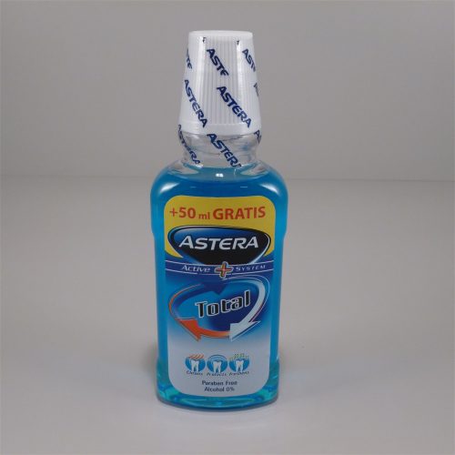 Astera szájvíz total+active 300 ml