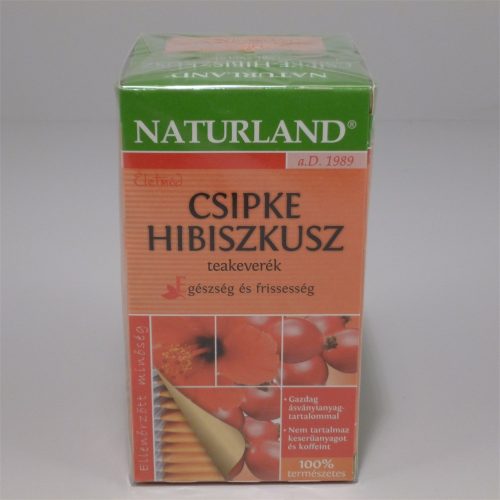 Naturland csipke-hibiszkusz tea 20x3g 60 g