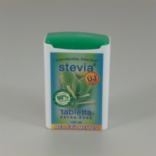 Stevia tabletta mellékíz mentes 100 db