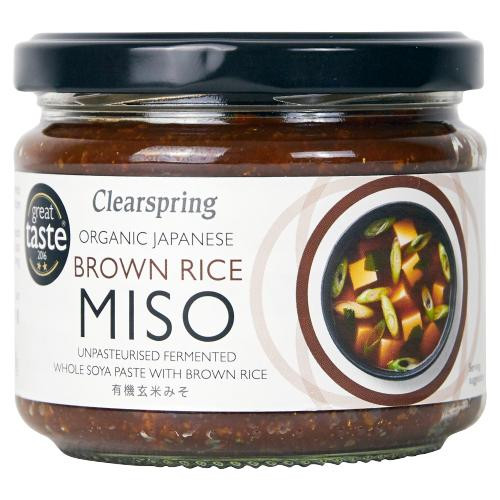 Clearspring bio miso barnarizsből üveges 300 g