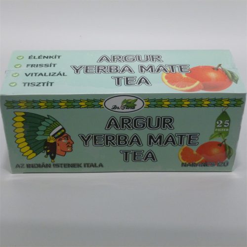 Dr.flóra argur yerba mate narancs tea 25x1.7g 43 g