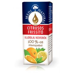   Medinatural citrusos frissítő 100% illóolaj keverék 10 ml