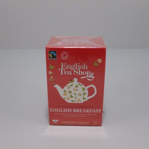 English Tea Shop bio english breakfast tea 20x2,5g 50 g