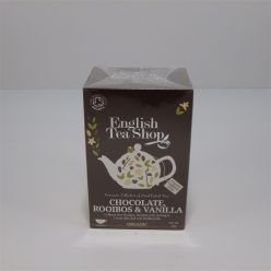   English Tea Shop 20 bio csokoládé rooibos&vanília tea 20x1,5g 30 g