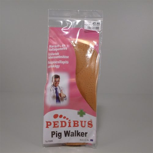 Pedibus talpbetét bőr pig walker 45/46 3/4 1 db