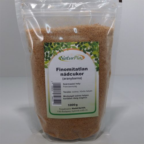 Naturpiac finomítatlan nádcukor aranybarna 1000 g