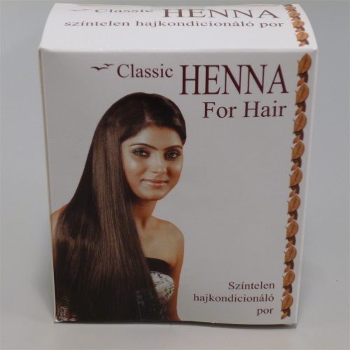 Classic Henna hajkondicionáló por színtelen 100 g