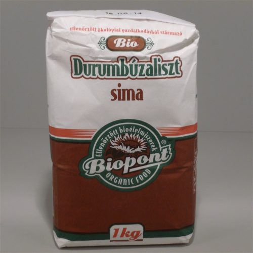 Biopont bio durumbúzaliszt sima 1000 g