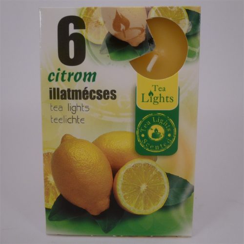 Illatos teamécses citrom 6 db-os 1 db