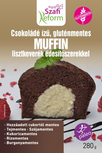 Szafi Reform csokoládé ízű muffin lisztkeverék 280 g