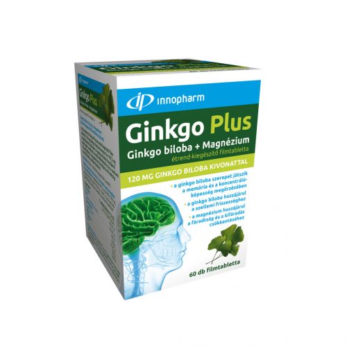 Innopharm ginkgo plus 120 mg filmtabletta 60 db