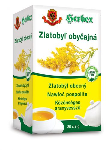 Herbex közönséges aranyvessző tea 20×2 g 40 g