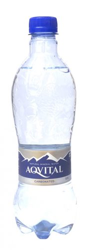 Aqvital szénsavval dúsított természetes ásványvíz 500 ml