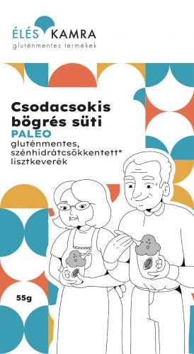 Éléskamra csodacsokis paleo bögrés süti szénhidrátcsökkentett lisztkeverék 55 g