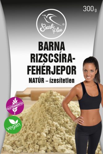 Szafi Free barna rizscsíra-fehérjepor natúr- ízesítetlen 300 g