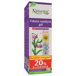 Naturstar fekete nadálytő gél forte dupla 2x60ml 120 ml