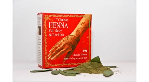 Classic Henna haj és testfesték por 50 g