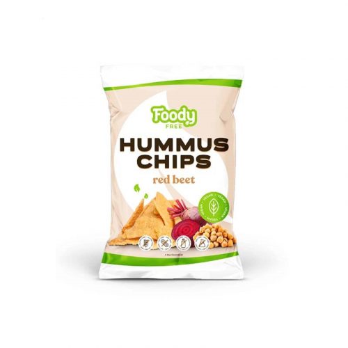 Foody Free gluténmentes hummus chips céklával 50 g