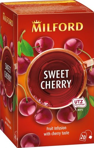 Milford Cseresznye ízű gyümölcstea 20x2g 40 g