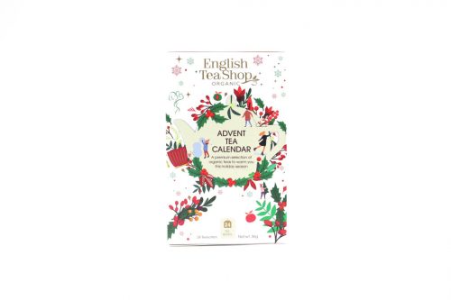 English Tea Shop 25 bio adventi kalendárium filteres teaválogatás fehér 37,5 g