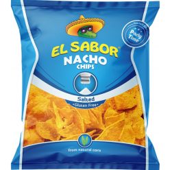 El sabor big nacho chips gluténmentes sós 225 g