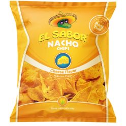 El sabor big nacho chips gluténmentes sajtos 225 g