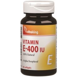   Vitaking e-vitamin 400iu természetes d-alpha lágykapszula 60 db