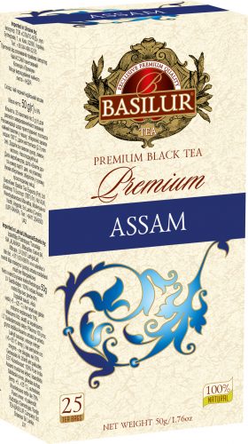 Basilur premium assam fekete tea 25 filter 50 g