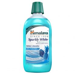   Himalaya sparkly white gyógynövényes fogfehérítő szájvíz 450 ml