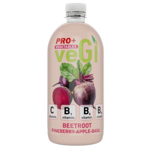 Powerfruit pro+ vegi cékla-eper bazsalikom ízű üdítőital 750 ml