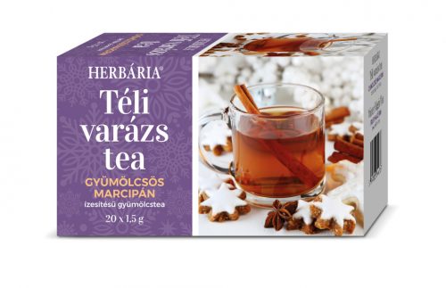 Herbária téli varázs gyümölcs-marcipán ízű tea 20x1,5g 30 g